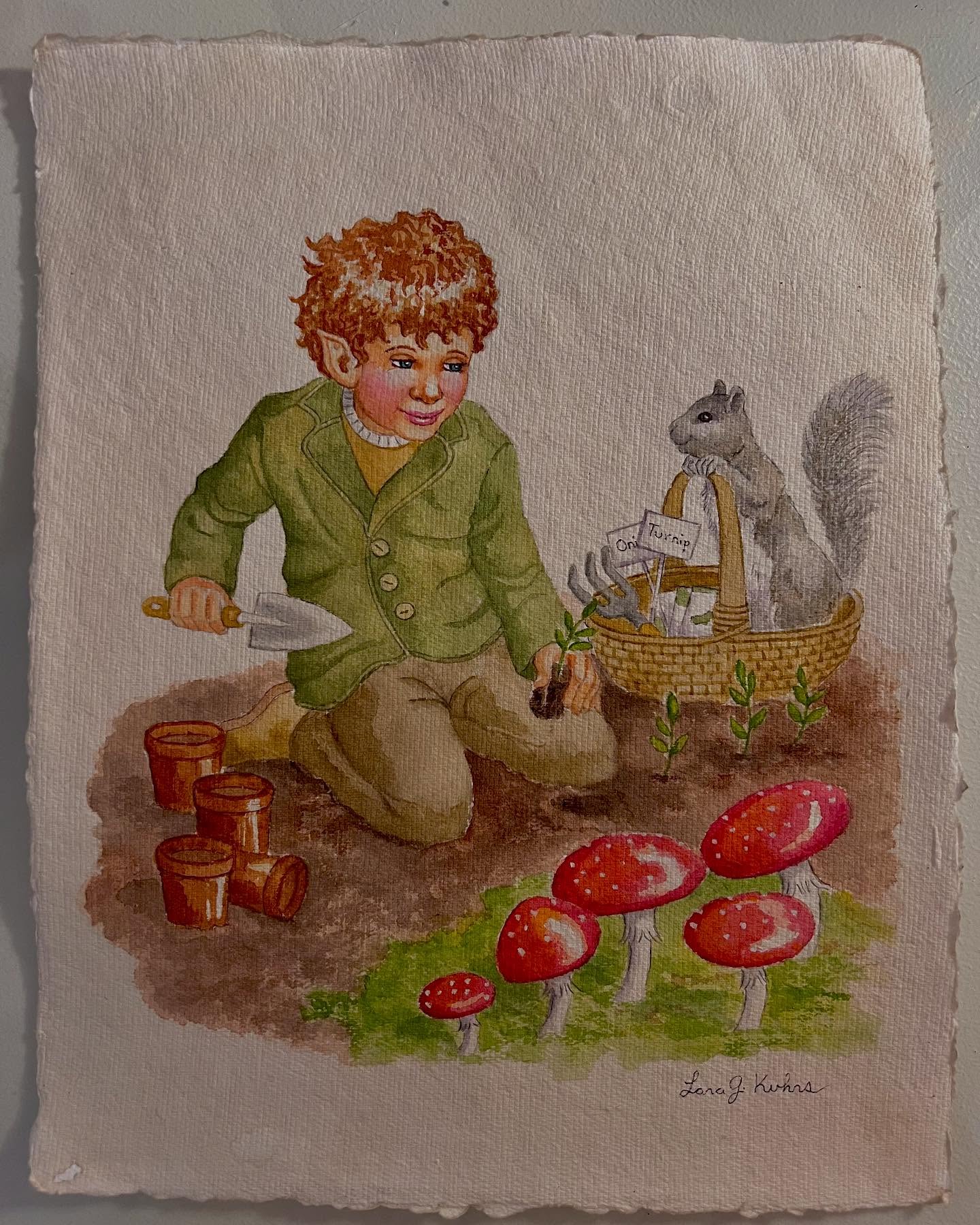 I love spring. It fills my heart with the words from Isaiah 6:3
“Holy, holy, holy is the Lord Almighty;
the whole earth is full of his glory.”
#spring #plant #hobbitplant #watercolorhobbit #illustrationhobbit #illustration #springplanting #childrensbookillustration #watercolorartistillustration
