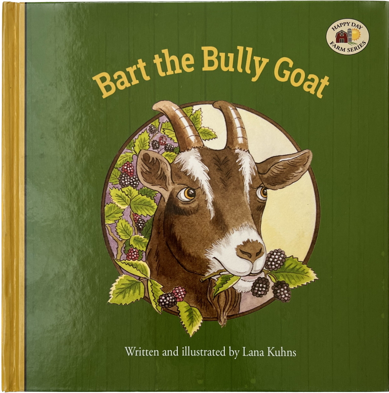 A green book about a goat